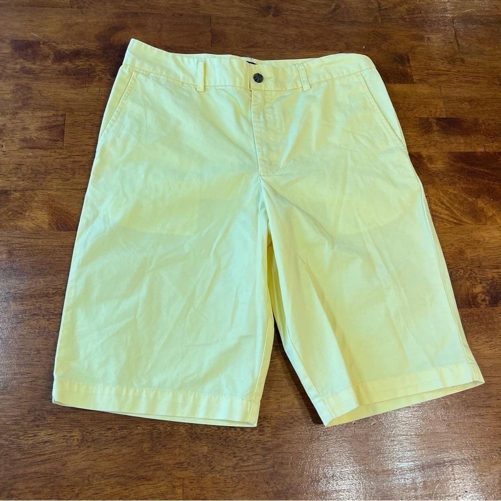Boys Polo Ralph Lauren yellow khaki dress shorts size 18